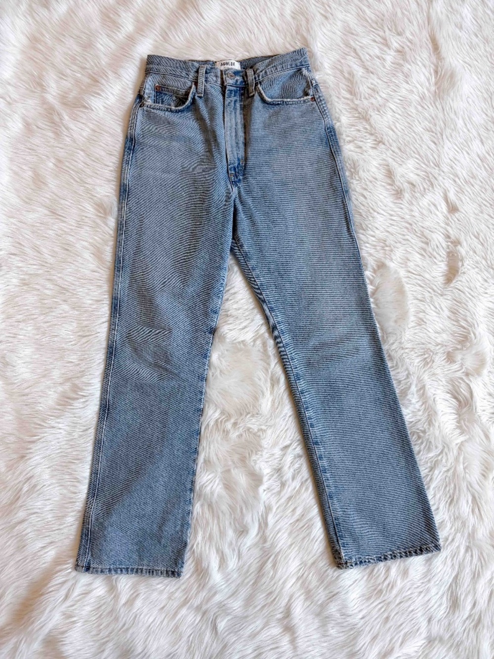 NEW AGOLDE 90'S PINCH WAIST HIGH RISE STRAIGHT - 25